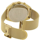 Buy Shop Tommy Hilfiger Mia Gold Dial Gold Mesh Bracelet Watch for Women - 1781488 USA Online