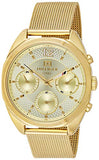 Buy Shop Tommy Hilfiger Mia Gold Dial Gold Mesh Bracelet Watch for Women - 1781488 USA Online