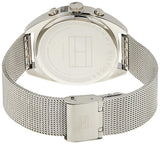 Buy Shop Tommy Hilfiger Mia Silver Dial Silver Mesh Bracelet Watch for Men - 1781628 USA Online