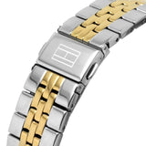 Buy Shop Tommy Hilfiger Monica Chronograph Black Dial Two Tone Steel Strap Watch For Women - 1782591 USA Online