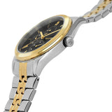 Buy Shop Tommy Hilfiger Monica Chronograph Black Dial Two Tone Steel Strap Watch For Women - 1782591 USA Online