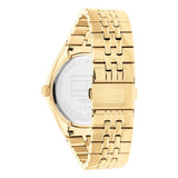 Buy Shop Tommy Hilfiger Monica Quartz Gold Dial Gold Steel Strap Watch For Women - 1782592 USA Online