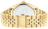 Buy Shop Tommy Hilfiger Monica Quartz Gold Dial Gold Steel Strap Watch For Women - 1782592 USA Online