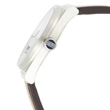 Buy Shop Tommy Hilfiger Monogram Pop Quartz Silver Dial Brown Leather Strap Watch For Men - 1791772 USA Online