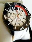 Buy Shop Tommy Hilfiger Nolan Multi Function White Dial White Rubber Strap Watch for Men - 1791146 USA Online