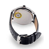Buy Shop Tommy Hilfiger Oliver Analog Silver Dial Black Leather Strap Watch for Men - 1791305 USA Online