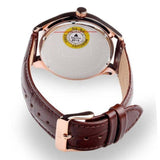 Buy Shop Tommy Hilfiger Oliver Chronograph White Dial Brown Leather Strap Watch for Men - 1791306 USA Online