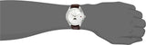 Buy Shop Tommy Hilfiger Oliver Quartz White Dial Brown Leather Strap Watch for Men - 1791304 USA Online