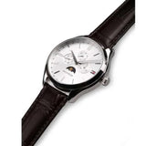 Buy Shop Tommy Hilfiger Oliver Quartz White Dial Brown Leather Strap Watch for Men - 1791304 USA Online