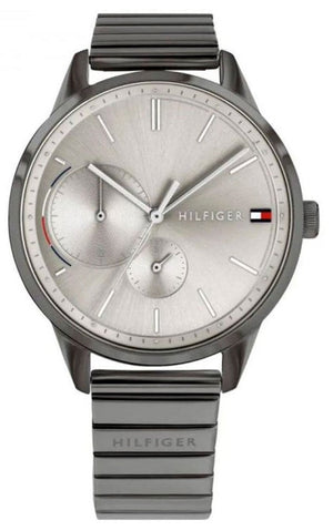 Buy Shop Tommy Hilfiger Quartz Silver Dial Grey Steel Strap Watch for Women - 1782062 USA Online