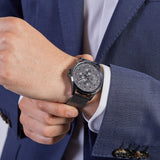 Buy Shop Tommy Hilfiger Shawn Chronograph Quartz Grey Dial Grey Mesh Bracelet Watch for Men - 1791613 USA Online