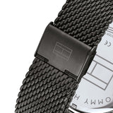 Buy Shop Tommy Hilfiger Shawn Chronograph Quartz Grey Dial Grey Mesh Bracelet Watch for Men - 1791613 USA Online