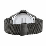 Buy Shop Tommy Hilfiger Shawn Chronograph Quartz Grey Dial Grey Mesh Bracelet Watch for Men - 1791613 USA Online