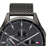 Buy Shop Tommy Hilfiger Shawn Chronograph Quartz Grey Dial Grey Mesh Bracelet Watch for Men - 1791613 USA Online