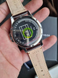 Buy Shop Tommy Hilfiger Shawn Multifunction Grey Dial Brown Leather Strap Watch for Men - 1791615 USA Online