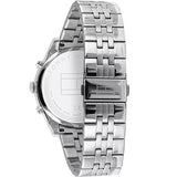 Buy Shop Tommy Hilfiger Shawn Multifunction Quartz Blue Dial Silver Steel Strap Watch for Men - 1791612 USA Online