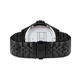 Buy Shop Tommy Hilfiger Shawn Quartz Black Dial Black Steel Strap Watch for Men - 1791611 USA Online