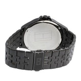 Buy Shop Tommy Hilfiger Shawn Quartz Black Dial Black Steel Strap Watch for Men - 1791611 USA Online