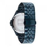 Buy Shop Tommy Hilfiger Shawn Quartz Blue Dial Blue Steel Strap Watch for Men - 1791618 USA Online