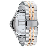 Buy Shop Tommy Hilfiger Shawn Quartz White Dial Two Tone Steel Strap Watch for Men - 1791617 USA Online