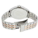 Buy Shop Tommy Hilfiger Shawn Quartz White Dial Two Tone Steel Strap Watch for Men - 1791617 USA Online