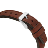 Buy Shop Tommy Hilfiger Spencer Blue Dial Brown Leather Strap Watch for Men - 1791642 USA Online