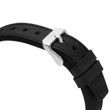 Buy Shop Tommy Hilfiger Spencer Skeleton Black Dial Black Leather Strap Watch for Men - 1791641 USA Online