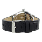 Buy Shop Tommy Hilfiger Spencer Skeleton Black Dial Black Leather Strap Watch for Men - 1791641 USA Online