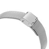 Buy Shop Tommy Hilfiger Spencer Skeleton Black Dial Silver Mesh Bracelet Watch for Men - 1791643 USA Online