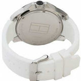 Buy Shop Tommy Hilfiger Sport Black Dial White Rubber Strap Watch for Men - 1790986 USA Online