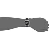 Buy Shop Tommy Hilfiger Sport Chronograph Black Dial Black Leather Strap Watch for Men - 1791050 USA Online