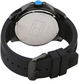 Buy Shop Tommy Hilfiger Sport Multifunction Black Dial Black Rubber Strap Watch for Men - 1790983 USA Online