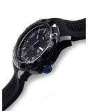Buy Shop Tommy Hilfiger Sport Multifunction Black Dial Black Rubber Strap Watch for Men - 1790983 USA Online
