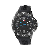 Buy Shop Tommy Hilfiger Sport Multifunction Black Dial Black Rubber Strap Watch for Men - 1790983 USA Online