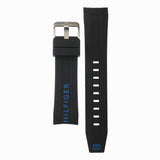 Buy Shop Tommy Hilfiger Sport Multifunction Black Dial Black Rubber Strap Watch for Men - 1791143 USA Online