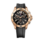 Buy Shop Tommy Hilfiger Sport Multifunction Black Dial Black Rubber Strap Watch for Men - 1791145 USA Online