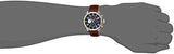 Buy Shop Tommy Hilfiger Sport Multifunction Blue Dial Brown Leather Strap Watch for Men - 1791137 USA Online