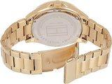 Buy Shop Tommy Hilfiger Sport White Dial Gold Steel Strap Watch for Men - 1791365 USA Online