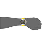 Buy Shop Tommy Hilfiger Sports Multifunction Black Dial Yellow Rubber Strap Watch for Men - 1791144 USA Online