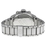 Buy Shop Tommy Hilfiger Trent Chronograph Black Dial Silver Steel Strap Watch for Men - 1791054 USA Online