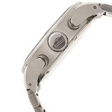Buy Shop Tommy Hilfiger Trent Chronograph Black Dial Silver Steel Strap Watch for Men - 1791054 USA Online