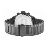 Buy Shop Tommy Hilfiger Trent Chronograph Grey Dial Grey Steel Strap Watch For Men - 1791806 USA Online