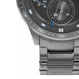 Buy Shop Tommy Hilfiger Trent Chronograph Grey Dial Grey Steel Strap Watch For Men - 1791806 USA Online