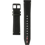 Buy Shop Tommy Hilfiger Trent Multifunction Black Dial Black Leather Strap Watch for Men - 1791136 USA Online