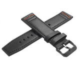 Buy Shop Tommy Hilfiger Trent Multifunction Black Dial Black Leather Strap Watch for Men - 1791136 USA Online