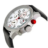 Buy Shop Tommy Hilfiger Trent Multifunction White Dial Black Leather Strap Watch for Men - 1791138 USA Online