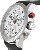 Buy Shop Tommy Hilfiger Trent Multifunction White Dial Black Leather Strap Watch for Men - 1791138 USA Online