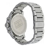 Buy Shop Tommy Hilfiger Trent Multifunction White Dial Silver Steel Strap Watch for Men - 1791140 USA Online