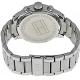 Buy Shop Tommy Hilfiger Trent Multifunction White Dial Silver Steel Strap Watch for Men - 1791140 USA Online