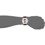 Buy Shop Tommy Hilfiger Trent Quartz White Dial Blue Leather Strap Watch for Men - 1791139 USA Online